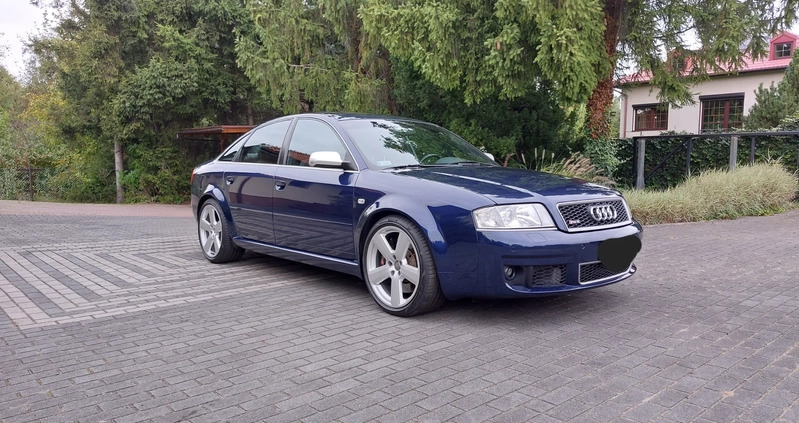 Audi RS6 cena 129000 przebieg: 64275, rok produkcji 2003 z Sosnowiec małe 92